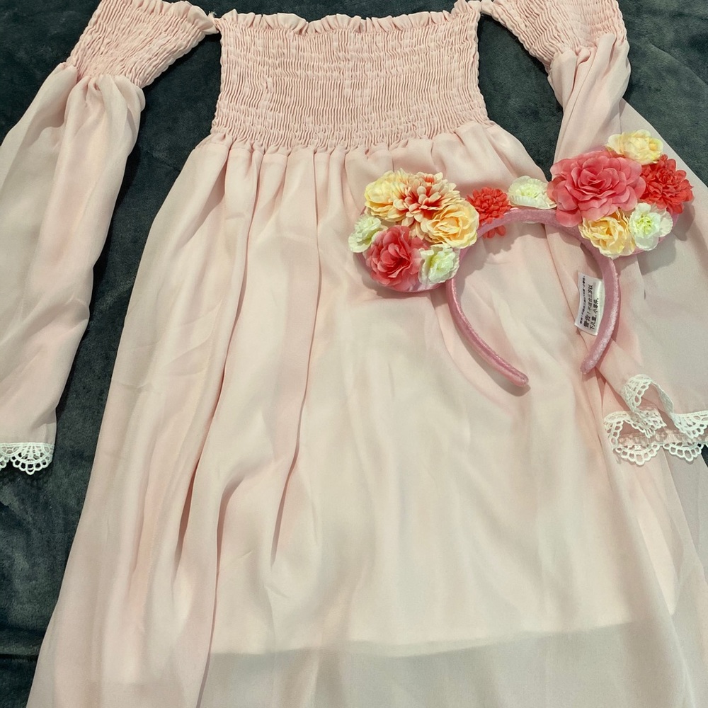 Cute pink princess vibe dress